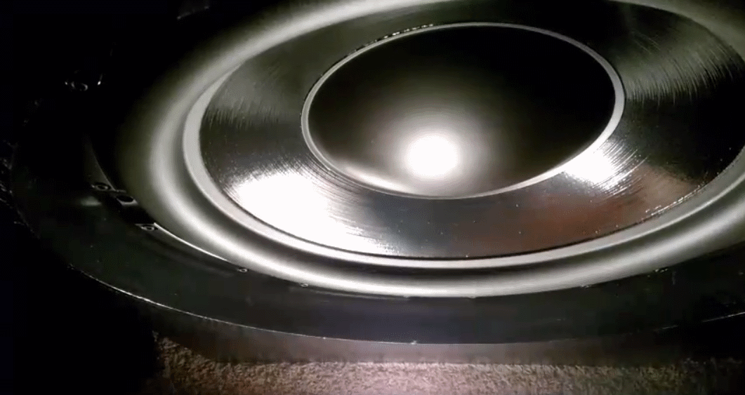 Mariana 24SR Subwoofer Playing the Skyfall Subway Crash Scene