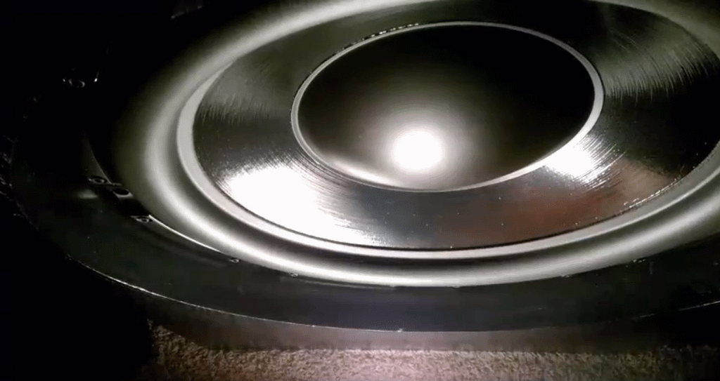 Mariana 24SR Subwoofer Playing the Skyfall Subway Crash Scene