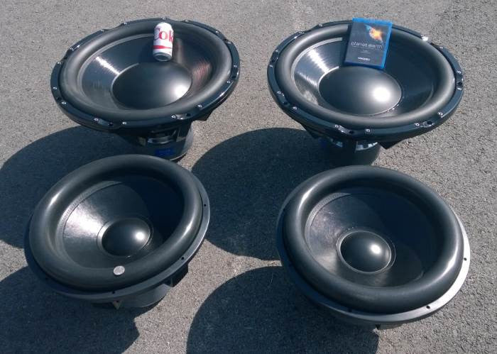 Our 18" and 24" Subwoofer Drivers Tested